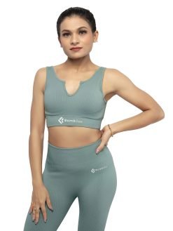 Tempo Ribbed Sports Bra