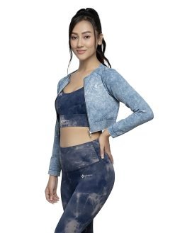 Thunder Cropped Long Sleeve Jacket